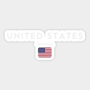 America flag, american flag Sticker